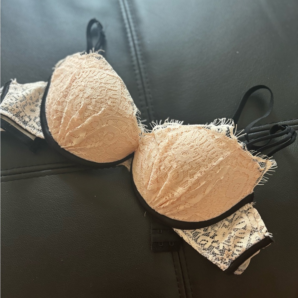 Sexy white bra